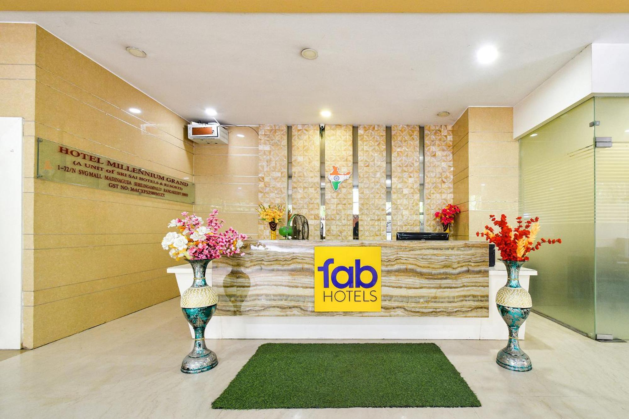Fabhotel Prime Millennium Grand - Nr Miyapur Lingampalli Exterior photo
